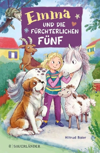 Buchcover und Innenansicht für das Buch: Emma und die Fürchterlichen Fünf
