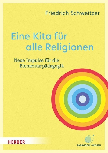 Buchcover und Innenansicht für das Buch: Eine Kita für alle Religionen