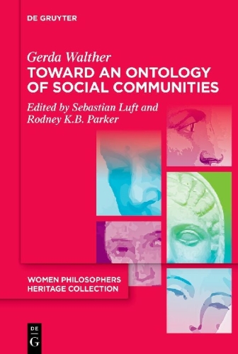 Buchcover und Innenansicht für das Buch: Toward an Ontology of Social Communities