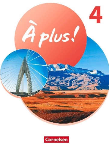 Buchcover und Innenansicht für das Buch: À plus ! 1. und 2. Fremdsprache. Band 4 - Schülerbuch mit Audios und Videos