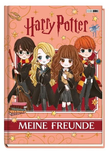 Buchcover und Innenansicht für das Buch: Harry Potter: Meine Freunde