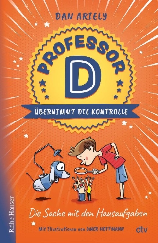 Buchcover und Innenansicht für das Buch: Professor D Takes Control
