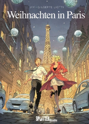 Buchcover und Innenansicht für das Buch: Un Noël à Paris