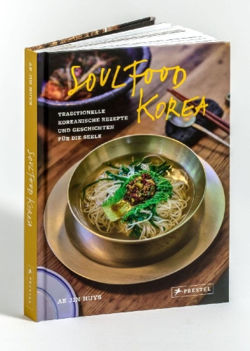 Buchcover und Innenansicht für das Buch: Korean Soulfood. Koreaanse verhalen en recepten