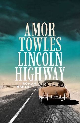 Buchcover und Innenansicht für das Buch: The Lincoln Highway