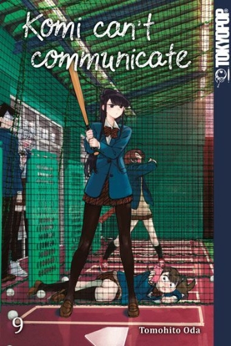 Buchcover und Innenansicht für das Buch: Komi can't communicate 09