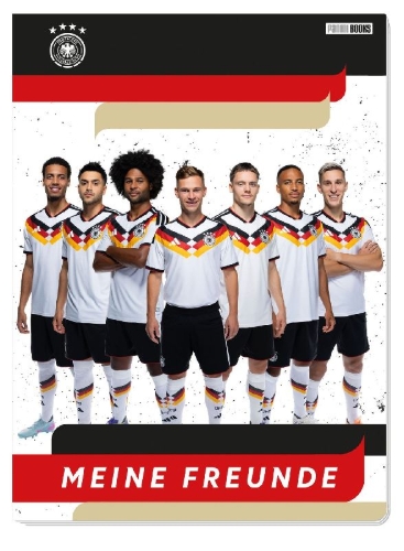 Buchcover und Innenansicht für das Buch: DFB: Meine Freunde