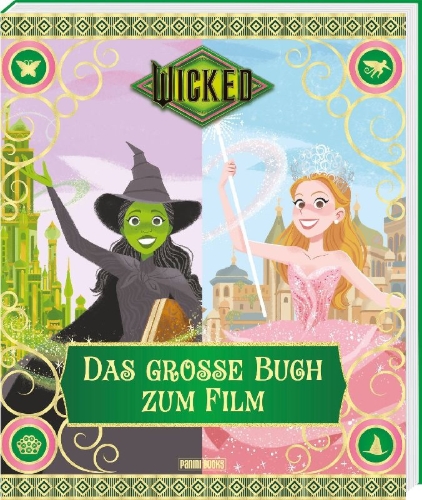 Buchcover und Innenansicht für das Buch: I am Elphaba; I am Glinda; I am Fiyero; We are Shiz