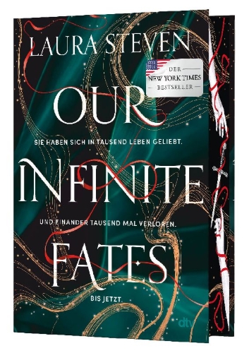 Buchcover und Innenansicht für das Buch: Our Infinite Fates