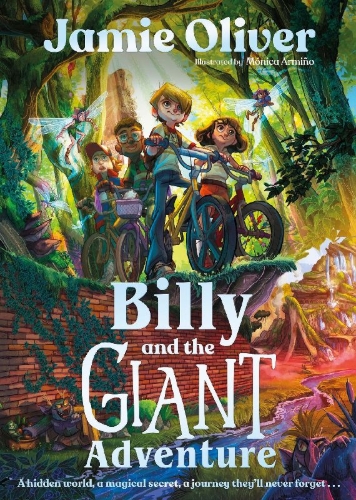 Buchcover und Innenansicht für das Buch: Billy and the Giant Adventure