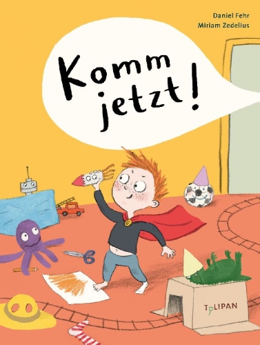 Buchcover und Innenansicht für das Buch: Komm jetzt!