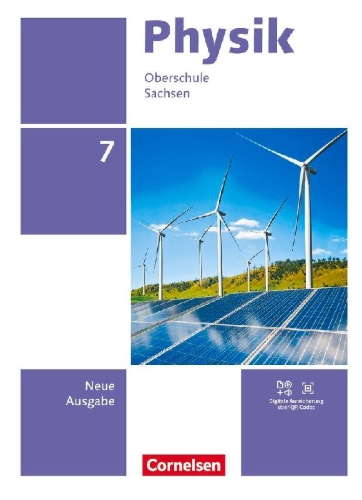 Buchcover und Innenansicht für das Buch: Physik 7. Schuljahr. Sachsen - Schulbuch