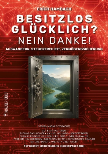Buchcover und Innenansicht für das Buch: Besitzlos glücklich? Nein danke!