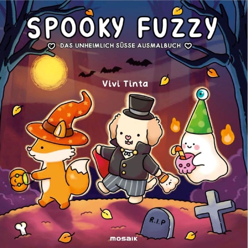 Buchcover und Innenansicht für das Buch: Spooky Fuzzy