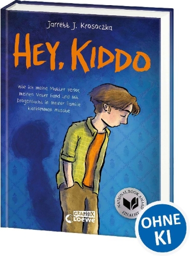 Buchcover und Innenansicht für das Buch: Hey, Kiddo!
