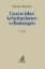 Buchcover und Innenansicht für das Buch: Gesetz über Arbeitnehmererfindungen