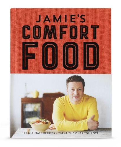 Buchcover und Innenansicht für das Buch: Jamie's Comfort Food