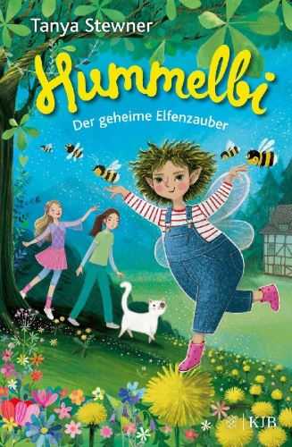 Buchcover und Innenansicht für das Buch: Hummelbi - Der geheime Elfenzauber