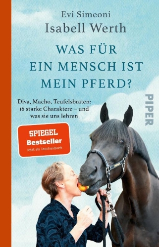 Buchcover und Innenansicht für das Buch: Was für ein Mensch ist mein Pferd?