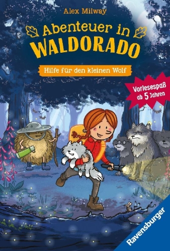 Buchcover und Innenansicht für das Buch: Big Sky Mountain - The Forest Wolves