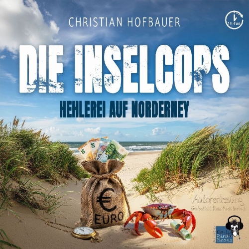 Buchcover und Innenansicht für das Buch: Hehlerei auf Norderney