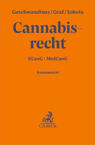 Buchcover und Innenansicht für das Buch: Cannabisrecht