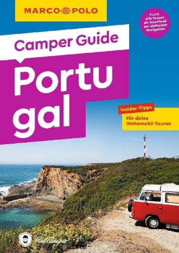 Buchcover und Innenansicht für das Buch: MARCO POLO Camper Guide Portugal