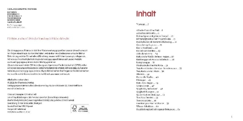 Buchcover und Innenansicht für das Buch: Schnelle Feierabendküche