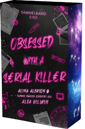 Buchcover und Innenansicht für das Buch: Obsessed with a Serial Killer - Sammelband 1