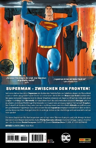 Buchcover und Innenansicht für das Buch: Action Comics #1030-#1035