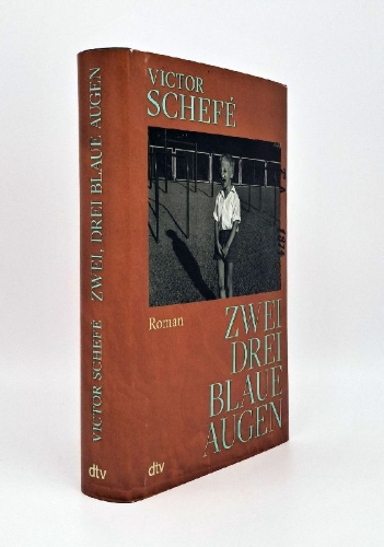 Buchcover und Innenansicht für das Buch: Zwei, drei blaue Augen