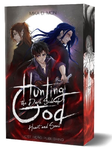 Buchcover und Innenansicht für das Buch: Hunting the Dark Side of God - Heart and Soul (Band 3)