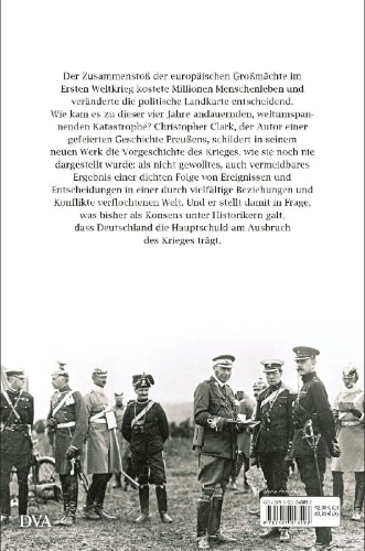 Buchcover und Innenansicht für das Buch: The Sleepwalkers: How Europe Went to War in 1914