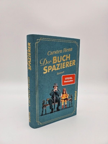 Buchcover und Innenansicht für das Buch: Der Buchspazierer