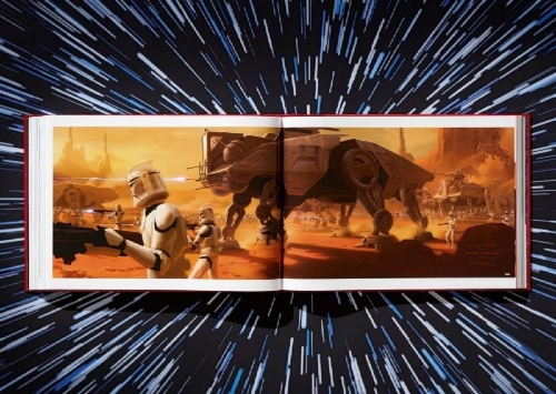 Buchcover und Innenansicht für das Buch: Das Star Wars Archiv. 1999-2005