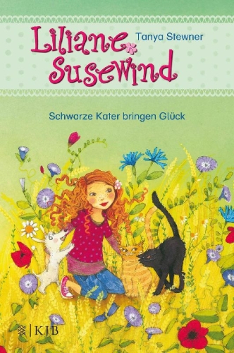Buchcover und Innenansicht für das Buch: Liliane Susewind - Schwarze Kater bringen Glück