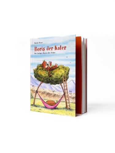 Buchcover und Innenansicht für das Buch: Boris der Kater (Sammelband)