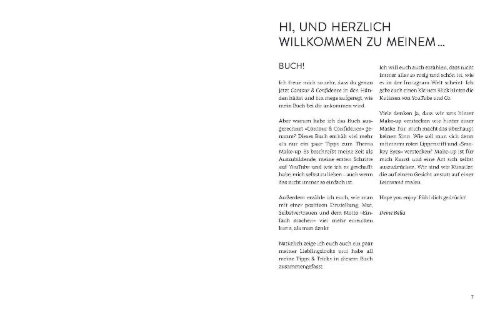 Buchcover und Innenansicht für das Buch: Contour & Confidence