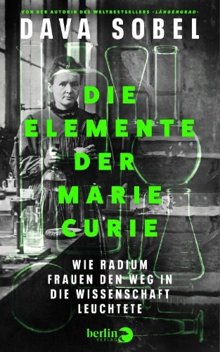 Buchcover und Innenansicht für das Buch: Die Elemente der Marie Curie
