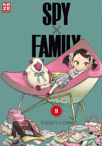 Buchcover und Innenansicht für das Buch: Spy x Family - Band 9
