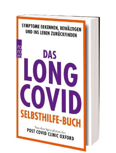 Buchcover und Innenansicht für das Buch: The Long Covid Self-Help Guide