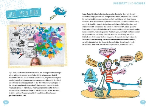 Buchcover und Innenansicht für das Buch: Girls!