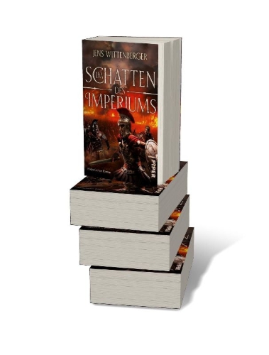 Buchcover und Innenansicht für das Buch: Im Schatten des Imperiums