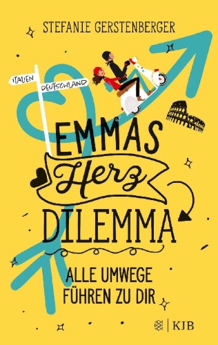 Buchcover und Innenansicht für das Buch: Emmas Herzdilemma
