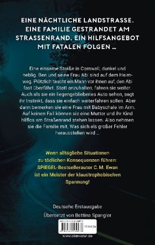 Buchcover und Innenansicht für das Buch: One Wrong Turn