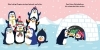Buchcover und Innenansicht für das Buch: 10 lustige Pinguine