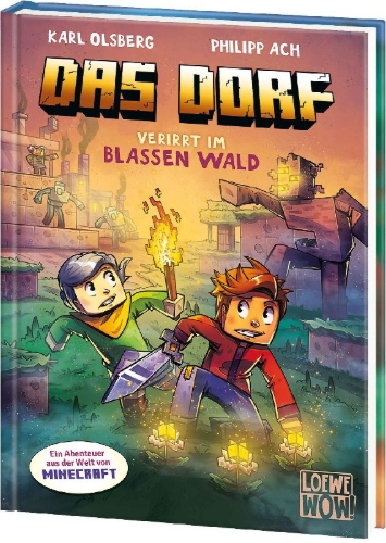 Buchcover und Innenansicht für das Buch: Das Dorf (Band 9) - Verirrt im blassen Wald