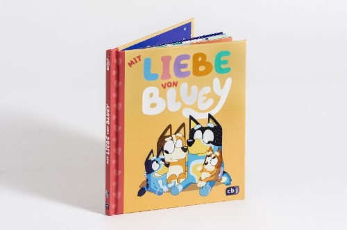Buchcover und Innenansicht für das Buch: Bluey - Love from Bluey