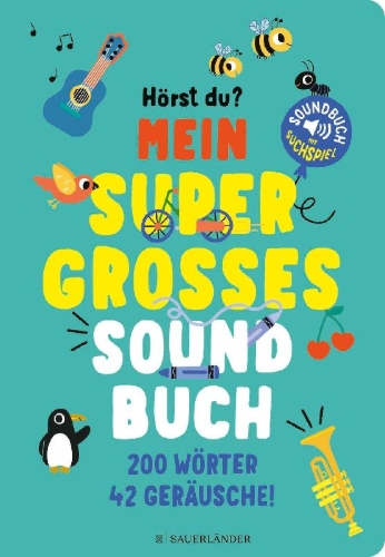 Buchcover und Innenansicht für das Buch: Mon Grand Imagier des Sons