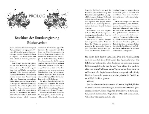 Buchcover und Innenansicht für das Buch: Liga Lexis - Silberhelle Welten